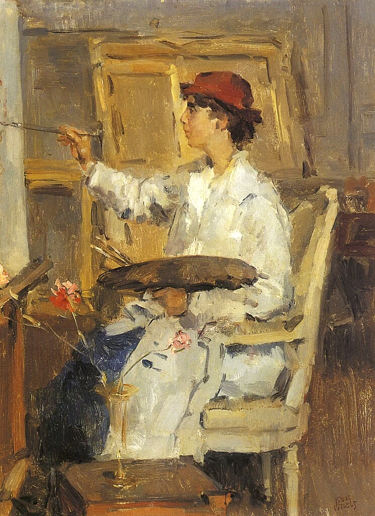 Isaac Israëls - 135, ritratto di Pauline Johanna Gesine Mouthaan c 1918
